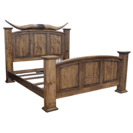 cama-de-madera-con-cuernos-decorativos1